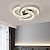 preiswerte Dimmbare Deckenleuchten-3-flammig 4-flammig 6-flammig 50 cm Dimmbar Deckenleuchten Metall Acryl Modern Nordischer Stil 110-120V 220-240V