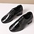 preiswerte Tanzschuhe für Herren-Herren Brogue Brogue Disco-Tanz PU Leder Atmungsaktiv Bequem Rutschfest Schnürung Schwarz / weiss Schwarz Braun Herbst Winter