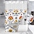 cheap Shower Curtains-Flower Waffle-Weave Textured Shower Curtain Set with Snap-in Liner Sheer Window Water-Repellent Polyester Blend Fabric,Grommet Top,120GSM Hotel Quality Spa Style Bathroom Partition No Hooks Required