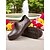 abordables Chaussures sans lacet et mocassins femme-Chaussures de jardin pratiques et à enfiler pour femmes, vertes – résistantes, légères, idéales pour le jardinage, les travaux en extérieur et les tenues décontractées