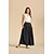 economico Fondi-Retrò Vintage Medievale Rinascimento Lunghezza alla caviglia Gonna Cottagecore Tinta unica Per donna Fantasia Vacanza LARP Fiera Rinascimentale Adulti Gonna Primavera &amp; Estate