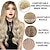 economico Parrucche trendy sintetiche-Parrucche lunghe ondulate da castano a biondo per donne, 27 parrucche lunghe e ricce, parrucca naturale ombré resistente al calore con rete per parrucca, parrucche sintetiche per donne, feste in