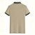 abordables Polo classique pour homme-Homme Graphique Polo Manche Courte Polos Chemises à Col Vêtement décontracté de travaile École Extérieur Athleisure Tenue quotidienne Impression 3D Été Noir bleu marine Marron