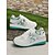 abordables Baskets femme-Baskets brodées de fleurs pour femmes – Chaussures de marche à lacets respirantes et à plateforme pour tenues d&#039;été décontractées