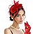 Χαμηλού Κόστους Fascinators-Μαντήλι Τούλι Φτερό Ρεπούμπλικα Γάμου Βραδινό Πάρτυ Πάρτι Τσαγιού Ιπποδρομία κοκτέιλ Κομψό Βίντατζ χαριτωμένο στυλ Με Φτερό Ακουστικό Καπέλα