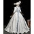 baratos Vestidos-Vintage Rococó Renascentista Maxi Vestidos Normal Julieta Princesa Noiva Pregueado Com Babados Princesa Decote Redondo Fantasia Mulheres Dia Das Bruxas Carnaval Baile de Máscaras Festa dia das Bruxas