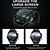 abordables Moins de 40 $-iMosi HW20 Montre intelligente 1.52 pouce Smartwatch Montre Connectée Bluetooth Podomètre Rappel d'appel Moniteur de Sommeil Compatible avec Android iOS Unisexe Appels Mains Libres Étanche Contrôle