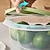 abordables Almacenamiento para la cocina-Tarros de almacenamiento, 4 piezas/juego, lonchera de plástico, caja sellada para cocina, cajas creativas para almacenar alimentos, caja sellada redonda para la organización de la despensa de la