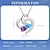 preiswerte Event &amp; Party Supplies-Personalisierte Geburtsstein-Herzkette als Geschenk für sie, bedeutungsvoller Schmuck für Mama, Frau, Freundin, Muttertag, Weihnachten, Geburtstag, Jahrestag