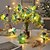 cheap LED String Lights-LED Flower Lights LED Fairy Light String 2m 10LEDs Battery Powered for  Thanksgiving  Summer Garden Balcony Party Decoration