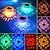abordables Eclairages immergés-Lampes solaires sous-marines flottantes pour piscine, avec changement de couleur RVB, rechargeables, motif poisson, éclairage extérieur IP67 avec 6 modes d&#039;éclairage pour piscine creusée, jacuzzi,