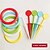 preiswerte Strand- und Outdoor-Spielzeug-buntes Regenbogen-Ringwurfspiel-Set für Jugendliche &amp;Erwachsene - langlebiger PP-Outdoor-Spaß für Strand, Garten, Rasen &amp;Hinterhof – ideales Weihnachts-, Halloween- und Thanksgiving-Geschenk
