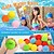 abordables Juguetes de exterior y de verano-60 bolas de agua reutilizables, globos de agua reutilizables para juguetes y juegos al aire libre, juguetes de agua para niños y adultos, niños y niñas, pelota de juguetes de verano para divertirse en