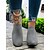 billige Sneakers til kvinner-hvite strikkede slip-on joggesko for kvinner – moderne og komfortabel stil for aktive kvinner i utendørs turer, treningsøkter og uformelle byutforskninger