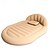 abordables Actividad al Aire Libre-Cama inflable de almacenamiento azul para exteriores, portátil, para acampar, plegable, para dormir en casa, 1 unidad