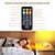 abordables Lumières de rondelle-Lot de 2 appliques murales magnétiques rechargeables avec quatre températures de couleur réglables, télécommande pour lampe de lecture rotative, lampe de chevet, lampe murale