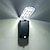 cheap Outdoor Wall Lights-Solar Sconce Lights Outdoor Motion Outdoor Wall Light Waterproof Solar Powered Lighting 3 Modes for Garden Street Deck Yard Garage Patio 5pcs 3pcs 1PC