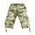 billige Klassisk-Herre Taktiske shorts Cargoshorts Camo Shorts Shorts Knapper Multi lomme Kamuflasje Kamuflasje Farge Anvendelig Kort Daglig utendørs Camping &amp; Vandring Mote Klassisk Blå Rød