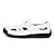 economico sandali da esterno-sandali casual bianchi da uomo slip-on – scarpe estive traspiranti da esterno per spiaggia, vacanze e uso quotidiano
