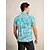 cheap Tops-Hyped-up Tropical Men&#039;s Polo Top UPF50+