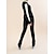 abordables Tenue d&#039;Entraînement de Patinage Artistique-Collants de patinage artistique sur les bottes Veste polaire de patinage artistique Pantalon de patinage artistique Femmes Fille Patinage Veste Collants Top Noir Patchwork Trou de pouce Spandex