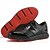 preiswerte Herren Golfschuhe-Rote und marineblaue Golfschuhe für Herren – leistungsstarke Schnürsneaker mit Lederdetails für Golf, Sport und Freizeit