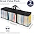 voordelige Opslag &amp; Organisatie-2-pack cd-opbergtassen, dvd-hoesjes, houders voor vinylplaten, draagtassen met handvatten, media-opbergorganizer voor dvd&#039;s/cd&#039;s/videogames, blu-rayschijf