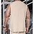 abordables Débardeurs-Homme Chemise en lin Débardeur Sous-Vêtements T-shirt sans manches Sans manches Col rond Col mandarin Été Printemps &amp; Été Uni Mode Designer Basique Boutons Boutons Devant Vacances Rue Occasionnel