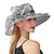 economico Cappelli da Festa-Cappello derby Kentucky 2025 per donna, fascinator in organza per Pasqua, festa del tè, sposa, chiesa, cappello da sole domenicale