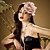 billige 1950-tallet-fascinators lue blomst mesh multi farge fjær bånd på pannebånd og klips teselskap hodeplagg for jenter kvinner