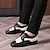 preiswerte Tanzschuhe für Herren-Herren Brogue Brogue Disco-Tanz PU Leder Atmungsaktiv Bequem Rutschfest Schnürung Schwarz / weiss Schwarz Braun Herbst Winter