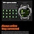 billige Smartwatches-SmartWatch GPS Kompas Højde Udendørs AMOLED 466*466 HD Skærm Hjertefrekvens Bluetooth Opkald IP68 Vandtæt Mænds Smart Armbånd