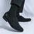 cheap Men&#039;s Slip-ons &amp; Loafers-Men&#039;s Bright Orange Breathable Mesh Loafers – Casual Prom Party Slip-On Shoes for Summer Events