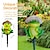 voordelige Landschapsverlichting-1 st. buitenzonne kikkervormige plug-in lamp voor binnenplaats, tuinpad, gazon, landschapsverlichting, sfeerverlichting