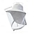 economico cappelli da casa-Cappello protettivo dal sole per uomini e donne con rete anti-zanzare cappello da pesca estivo a tesa larga con linguetta per il collo rete traspirante antivento