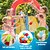 abordables Juguetes de exterior y de verano-60 bolas de agua reutilizables, globos de agua reutilizables para juguetes y juegos al aire libre, juguetes de agua para niños y adultos, niños y niñas, pelota de juguetes de verano para divertirse en
