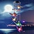 preiswerte Landschaftslichter-1 pc outdoor solar schmetterling windspiel licht hof garten terrasse balkon landschaft licht atmosphäre dekoration licht
