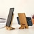 cheap Phone Holder-Wooden Minimalist Phone Holder, Universal Clip Stand for Smartphones, Office Desktop Organization and Charging Station