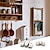 cheap Storage &amp; Organization-12pcs/6Pairs Interlocking Flush Mount Bracket Picture Hanging Hooks Stainless Steel Heavy Duty Photo Frame Hook Large Picture Hanger Hanging Buckle Furniture Connector Headboard Wall Mounting Hardware