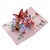 baratos Presentes-borboleta 3D vibrante &amp;Cartão de felicitações pop-up de margarida, melhor presente para mãe, cartão de buquê de flores para o dia das mães, agradecimento ao professor, aniversário, cartão de
