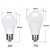 abordables Ampoules globe led-Ampoules LED E27 à culot à vis AC12V DC12-24V 3W 7W, ampoules globe LED non dimmables pour maison, chambre, salon, bureau, 4 pièces