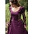voordelige Jurk-Middeleeuws Renaissance Jurken Viking Keltische ridder Kostuum Dames Viking Koninklijk Halloween Carnaval Maskerade Prestatie LARP Ren Faire Volwassenen Kleding