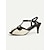 tanie Lata 20. XX wieku-Kobiece sandały retro peep toe z lat 30-tych z tweedu z koturnami - eleganckie vintage buty w stylu Gatsby na przyjęcia i do biura