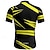abordables Maillots pour hommes-Homme Maillot de cyclisme Graphique Manche Courte Cyclisme T-shirt Maillot avec 3 poches arrière VTT Vélo tout terrain Séchage Rapide Design Anatomique Évacuation de l'Humidité Respirant Des sports