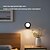 abordables Lumières de rondelle-Lot de 2 appliques murales magnétiques rechargeables avec quatre températures de couleur réglables, télécommande pour lampe de lecture rotative, lampe de chevet, lampe murale