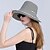 billige Hatter-solhatt for kvinner bred brem sommer upf50 uv-beskyttelsesstripe lett fottur utendørs caps
