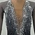 baratos Vestidos de Patinação Artística-Vestidos para Patinação Artística Mulheres Para Meninas Patinação no Gelo Vestidos Preto Patchwork Sem costas Com Transparência Elasticidade Alta Treino Competição Roupa para Patinação Clássico