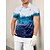 cheap Tops-Wildlife Party Men&#039;s Polo Top UPF50+