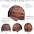 baratos Perucas Sintéticas sem Touca-Perucas longas e retas de cobre para mulheres, perucas de cabelo sintético natural ombré com franja para uso diário em festas