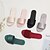billige Hjem Tøfler-Dame satin slide flate åpne tær myke slip-on silke slide sandal hus tøffel